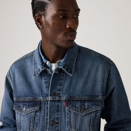 LEVI'S® MEN'S RELAXED TYPE 3 TRUCKER JACKET - MULTI COLOUR