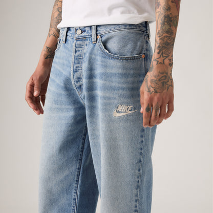 LEVI'S® X NIKE BAGGY JEANS - MED INDIGO - WORN IN