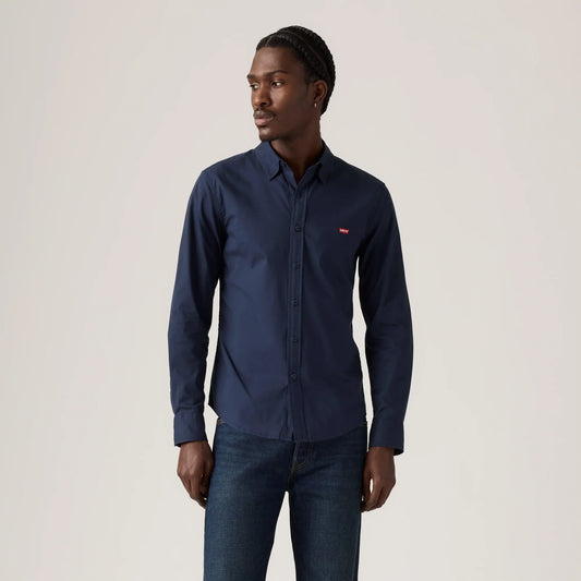 LEVI’S® MEN’S LONG-SLEEVE BATTERY HOUSEMARK SHIRT - BLUE