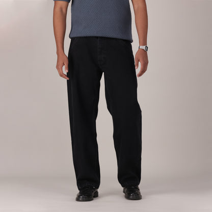 LEVI'S® MEN'S BAGGY BARREL JEANS - BLACK
