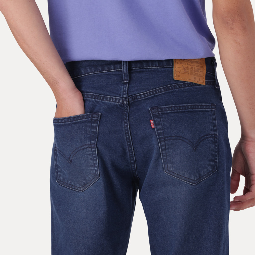 LEVI'S® MEN'S 541™ ATHLETIC TAPER JEANS - MED INDIGO - WORN IN