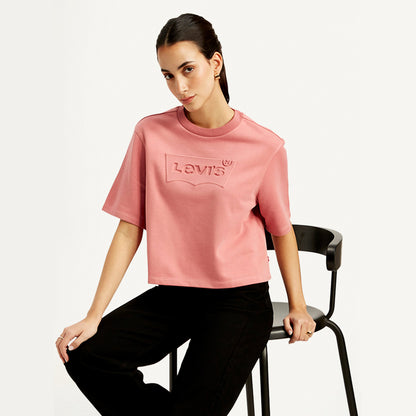 LEVI’S® WOMEN'S RELAXED FIT T-SHIRT - PINK
