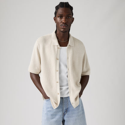 LEVI'S® MEN'S KNIT CAMP SHIRT - MULTI COLOUR