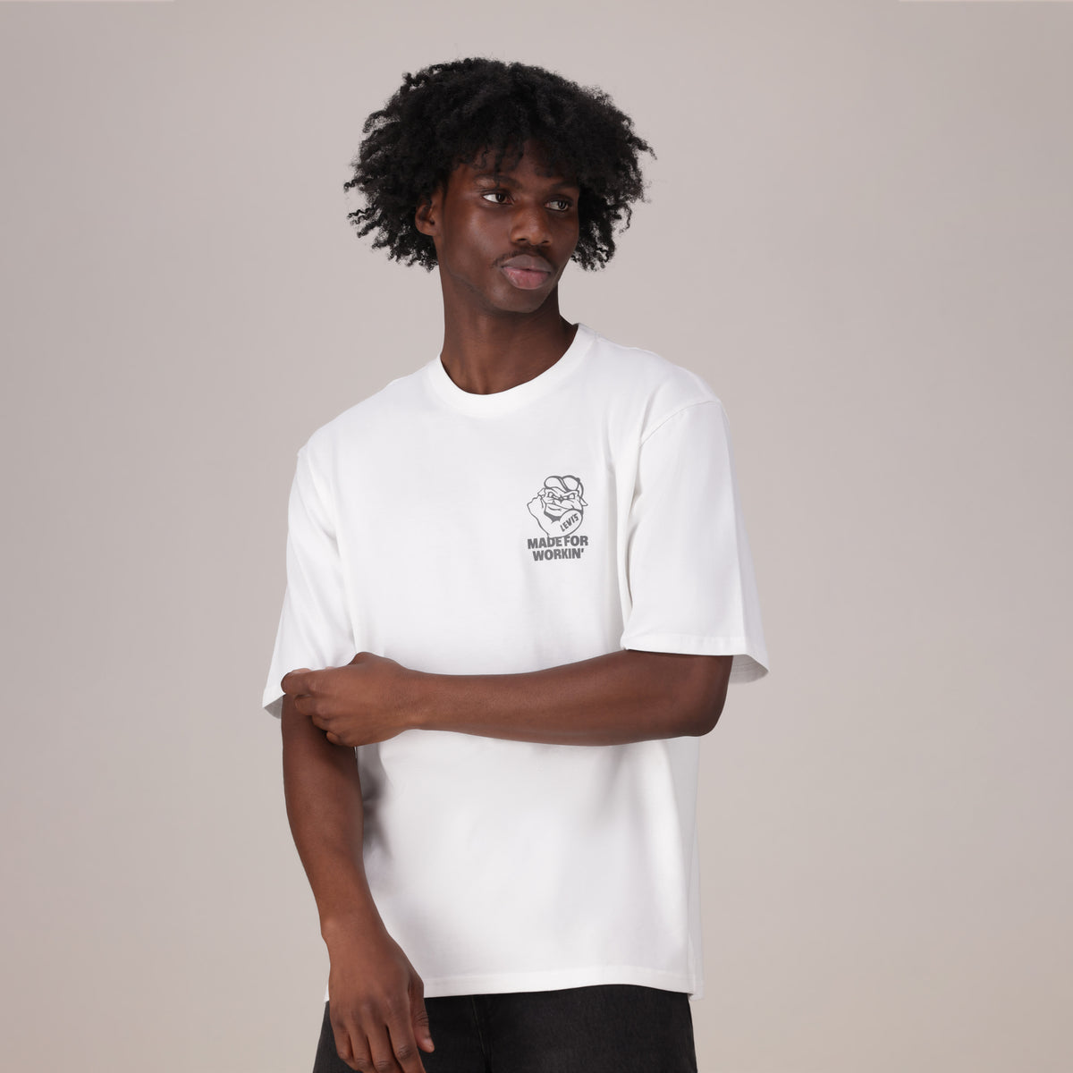 LEVI'S® MEN'S WORKWEAR GRAPHIC TEE - WHITE