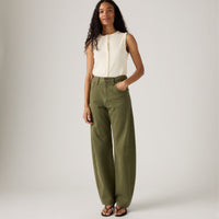 LEVI'S® WOMEN'S CINCH BARREL JEANS - GREEN