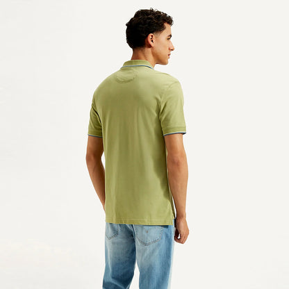 LEVI’S® MEN'S SOLID SLIM FIT POLO T-SHIRT - GREEN
