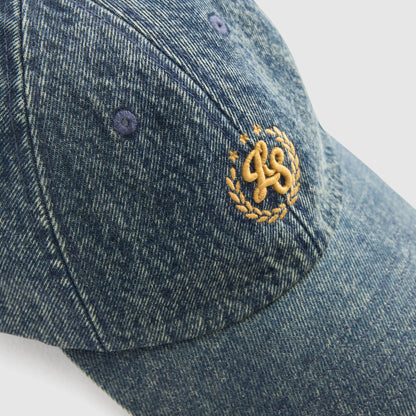 LEVI'S® WOMEN'S VARSITY BASEBALL CAP - DARK INDIGO - WORN IN