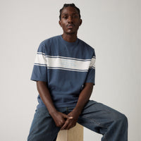 LEVI'S® MEN'S HALF-SLEEVE T-SHIRT - BLUE