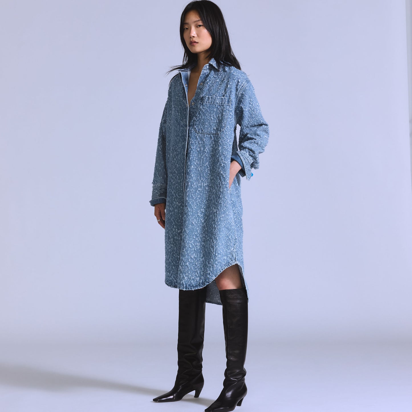 LEVI'S® BLUE TAB™ WOMEN'S DENIM SHIRT DRESS - BLUE