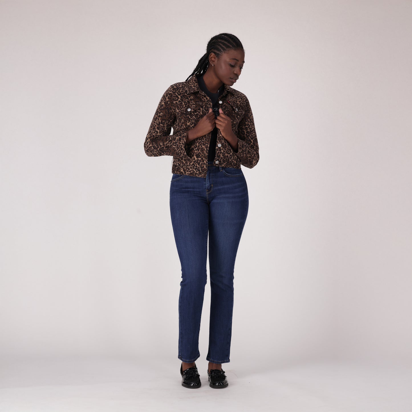 LEVI'S® WOMEN'S CURVY STRAIGHT - DARK WASH