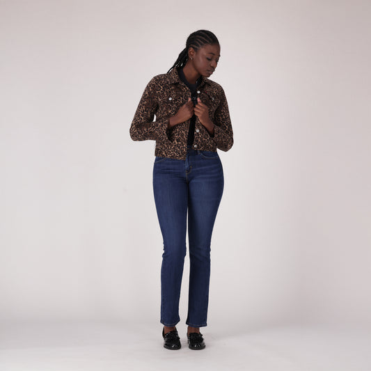 LEVI'S® WOMEN'S CURVY STRAIGHT - DARK WASH