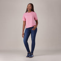LEVI'S® WOMEN'S CURVY SUPER SKINNY  - DARK INDIGO - WORN IN