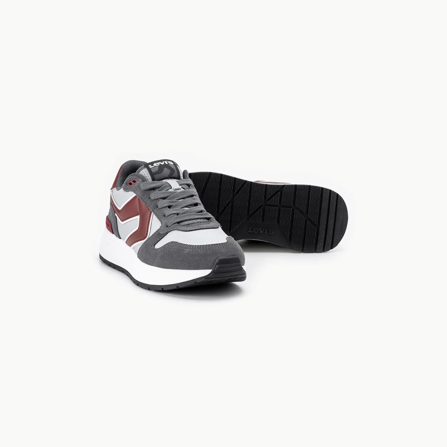 LEVI'S® MEN'S CHARGE SNEAKERS - GREY