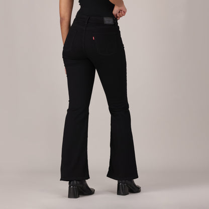 LEVI'S® WOMEN'S CURVY FLARE  - BLACK