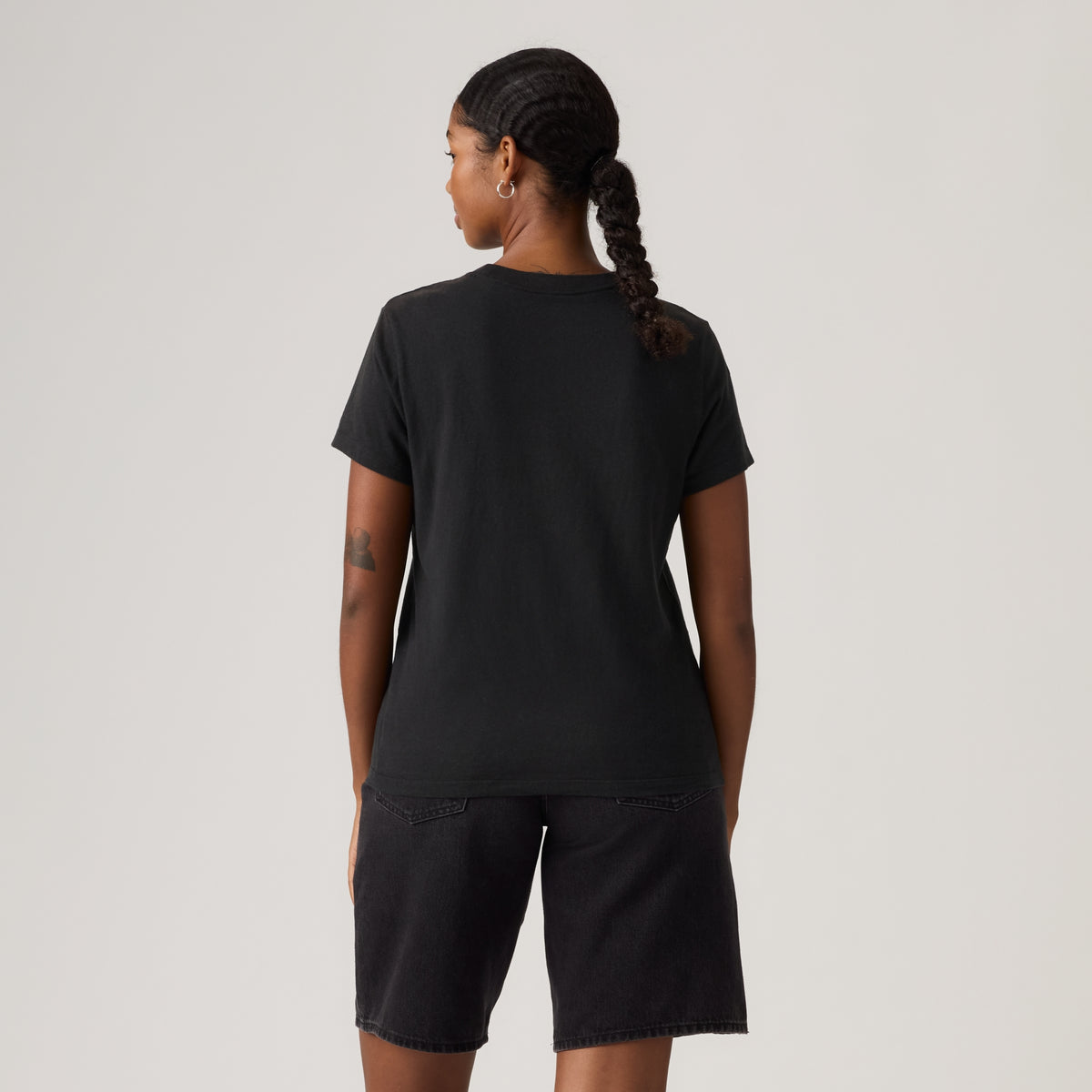 LEVI'S® WOMEN'S FAVORITE SLUB TEE - BLACK