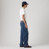 LEVI'S® MEN'S BAGGY BARREL JEANS - DARK INDIGO - WORN IN