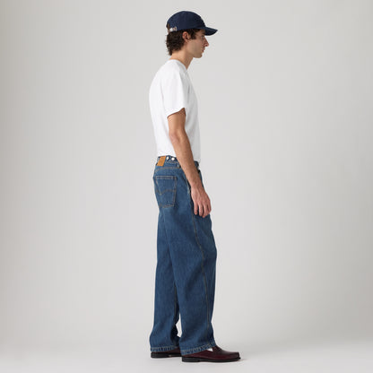 LEVI'S® MEN'S BAGGY BARREL JEANS - DARK INDIGO - WORN IN