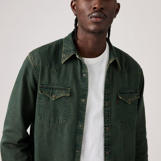 LEVI'S® MEN'S BARSTOW STANDARD FIT WESTERN SHIRT - MULTI COLOUR