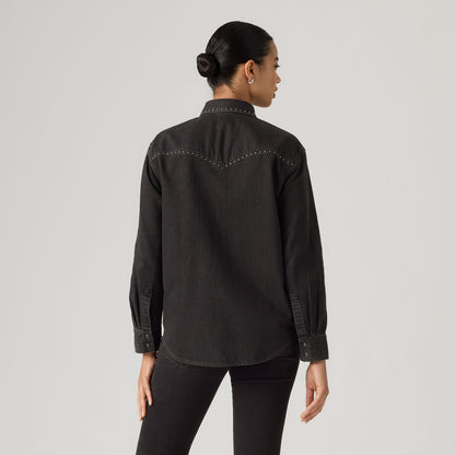 LEVI'S® WOMEN'S TEODORA WESTERN SHIRT - MULTI-COLOR