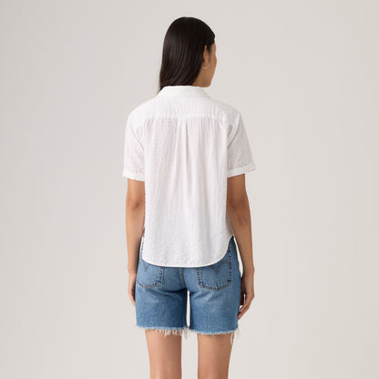LEVI'S® WOMEN'S BENNIE CAMP SHIRT - MULTI COLOUR