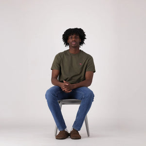 LEVI'S® MEN'S ORIGINAL HOUSEMARK T-SHIRT - GREEN