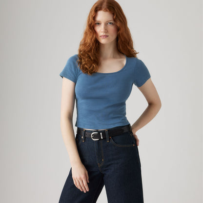 LEVI'S® WOMEN'S ESSENTIAL SQUARE NECK TEE - MULTI COLOUR
