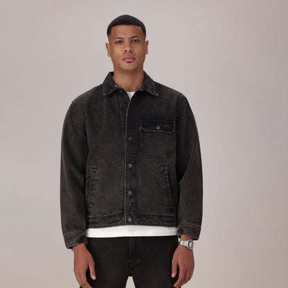 LEVI'S® MEN'S WALNUT SPRINGS TRUCKER JACKET - BROWN
