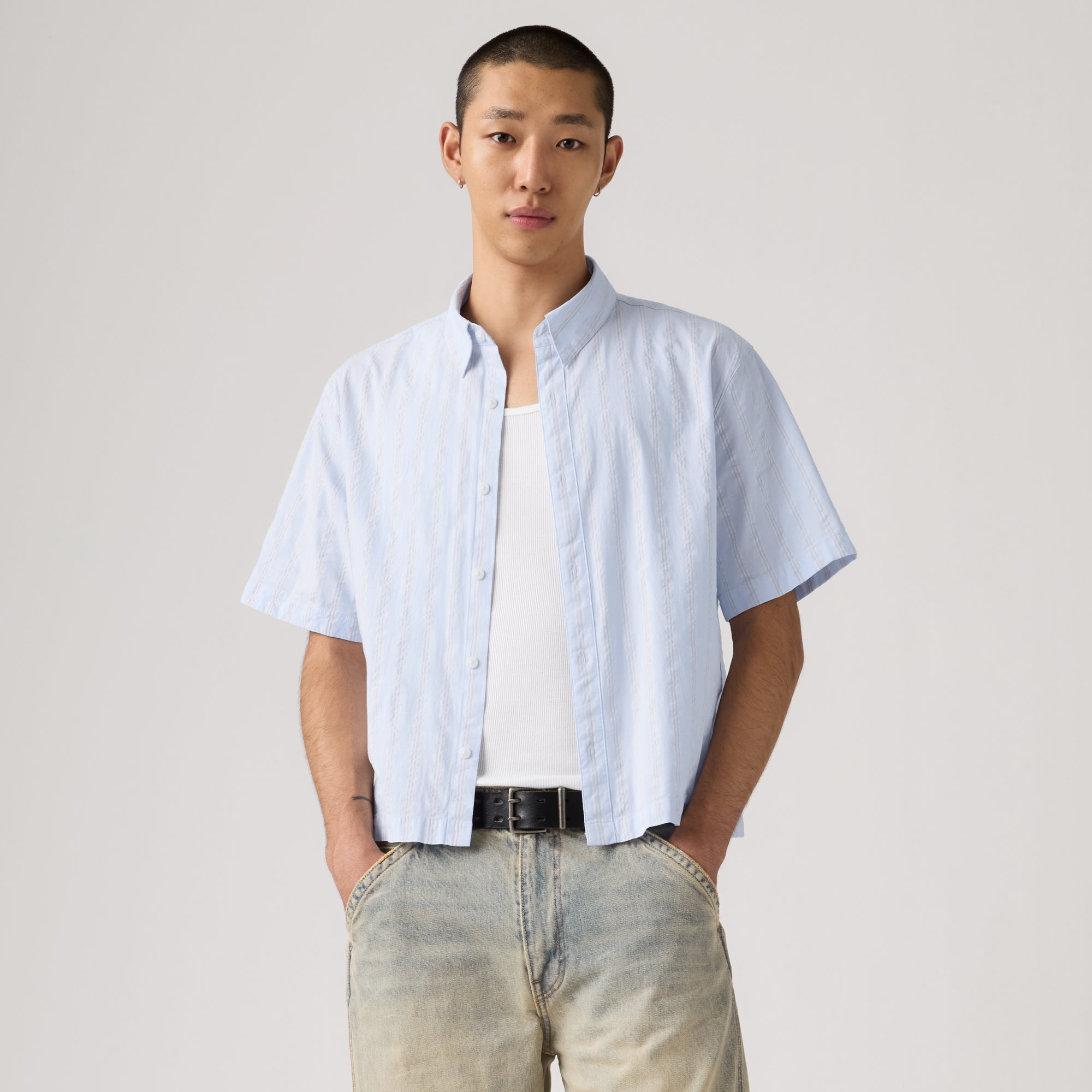 LEVI'S® MEN'S SHORT-SLEEVE LAMA BOXY SHIRT - MULTI COLOUR