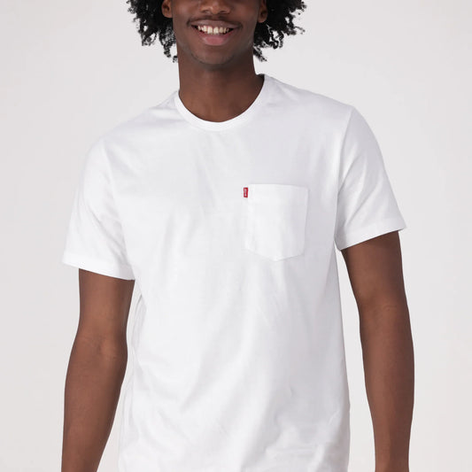 LEVI'S® MEN'S CLASSIC POCKET T-SHIRT - WHITE