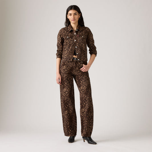 LEVI'S® WOMEN'S BAGGY DAD JEANS - MED INDIGO - WORN IN