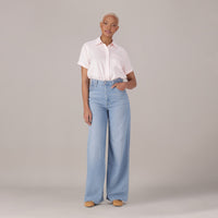 LEVI'S® WOMEN'S CINCH BAGGY JEANS - LIGHT INDIGO - WORN IN