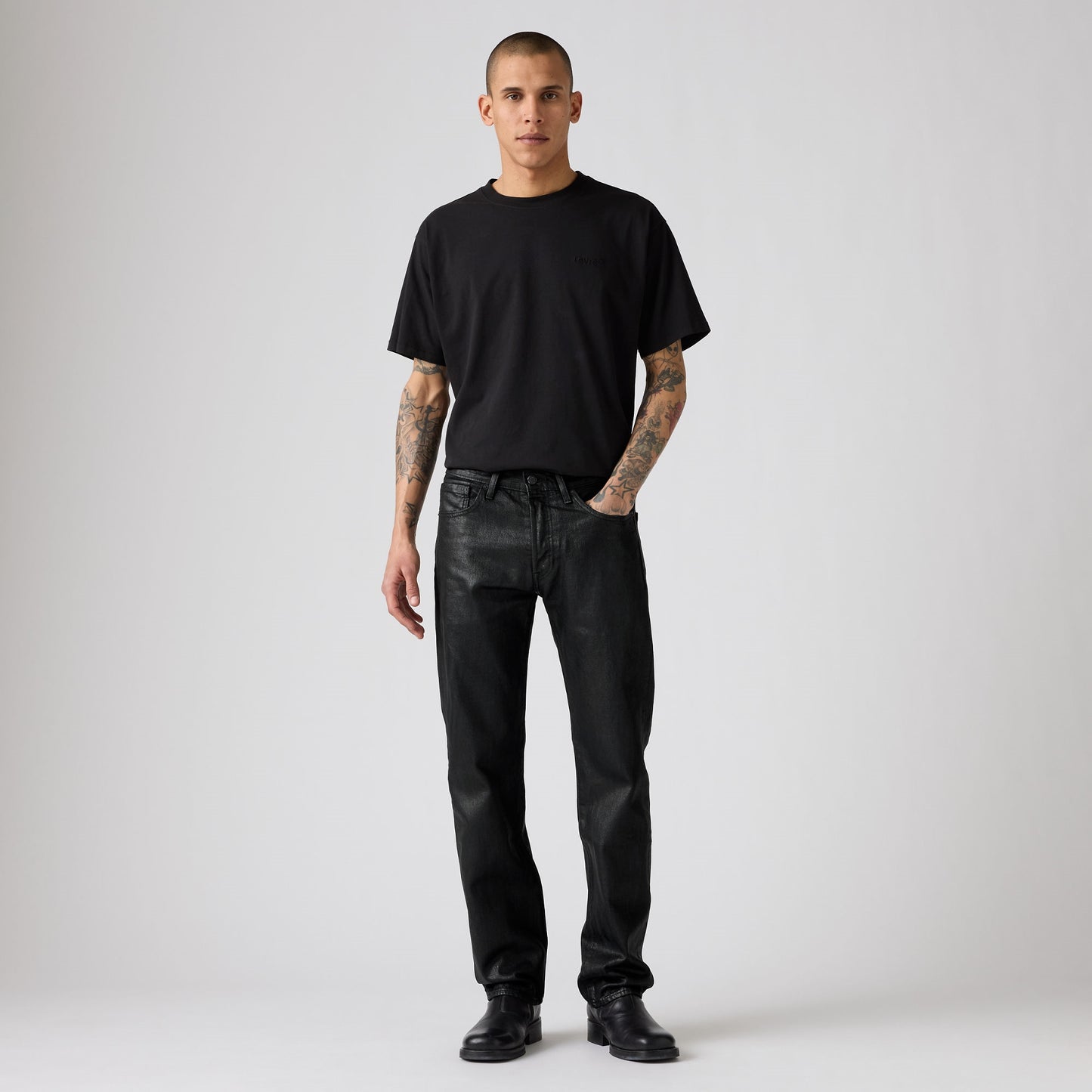 LEVI'S® MEN'S 501® ORIGINAL JEANS - BLACK