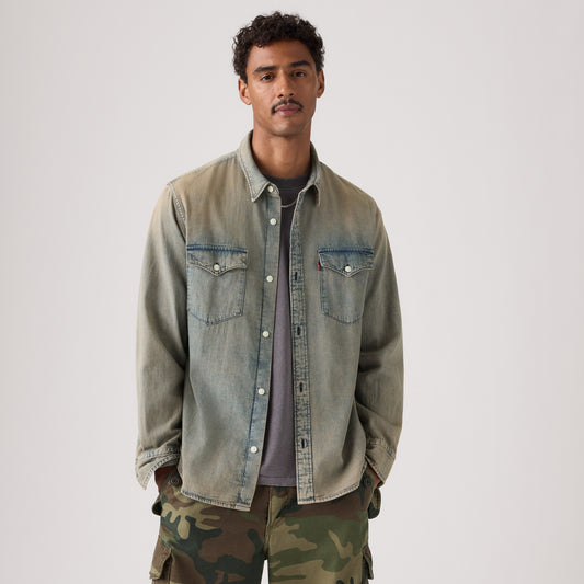 LEVI'S® MEN'S RELAXED FIT WESTERN SHIRT - MULTI COLOUR