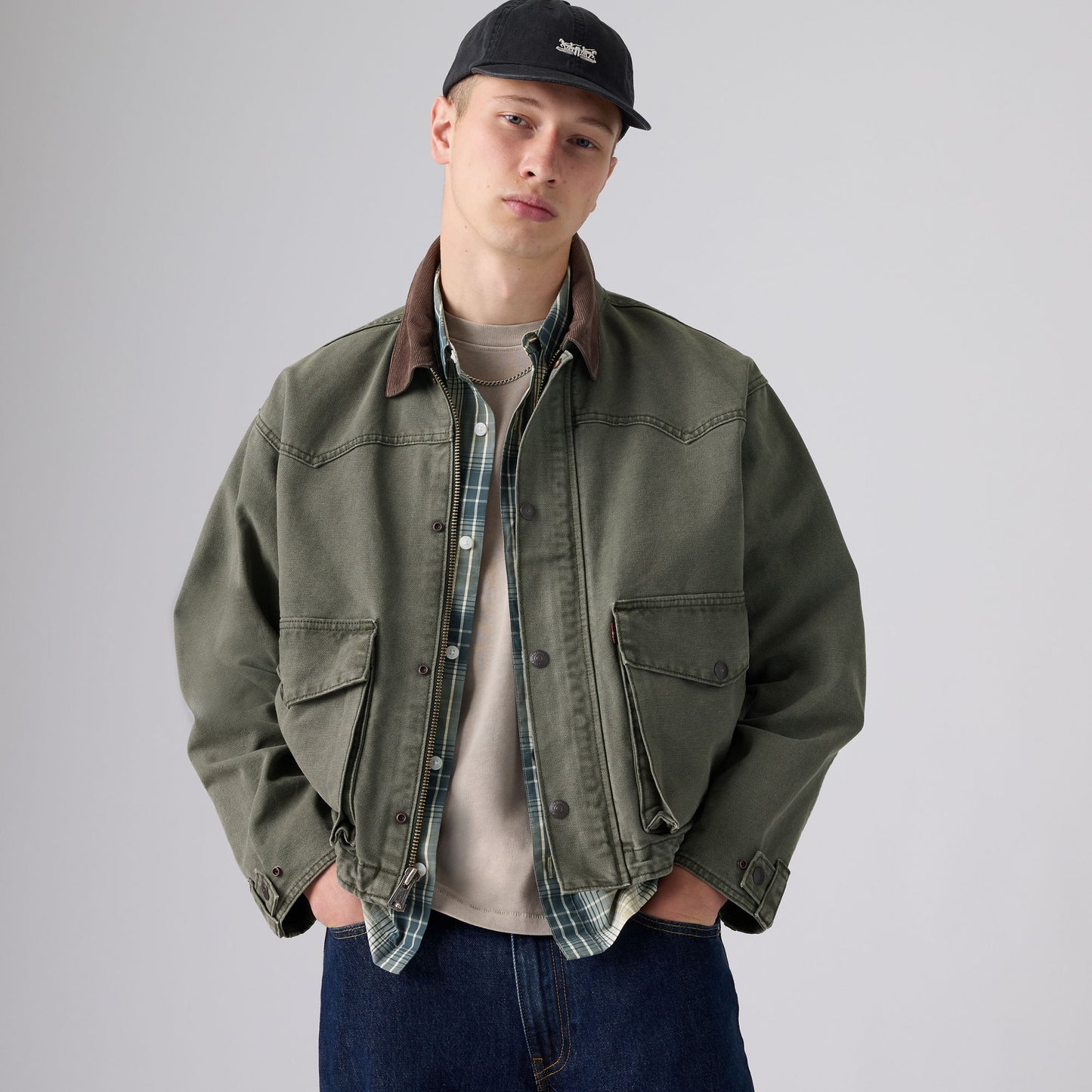 LEVI'S® MEN'S WESTERN HILLTOP JACKET - GREEN