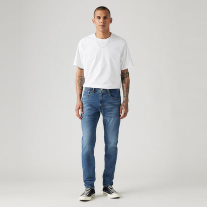 LEVI'S® MEN'S 512™ SLIM TAPER JEANS - MED INDIGO - WORN IN