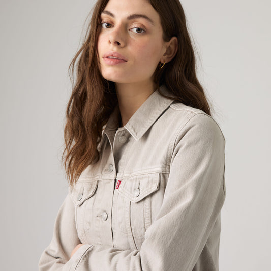 LEVI'S® WOMEN'S ORIGINAL TRUCKER JACKET - REDS