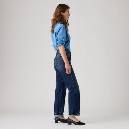 Levi's® Women's 501® '90s Jeans - Med Indigo - Worn In