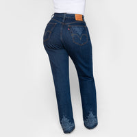 LEVI'S® WOMEN'S LIMITED EDITION 501® CURVE JEANS  - DARK INDIGO - FLAT FINISH