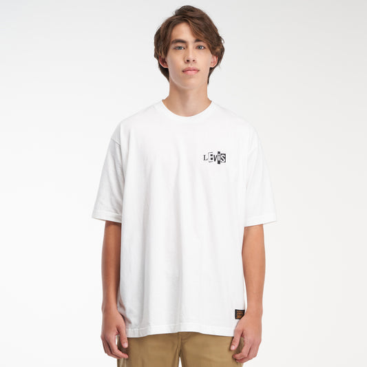 LEVI'S® SKATEBOARDING MEN'S GRAPHIC BOXY T-SHIRT - NEUTRAL