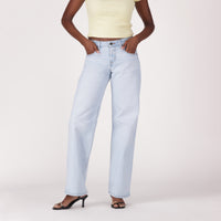 LEVI'S® WOMEN'S LOW LOOSE JEANS - LIGHT INDIGO - WORN IN