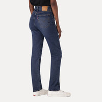 LEVI'S® WOMEN'S WEDGIE STRAIGHT JEANS - MED INDIGO - WORN IN