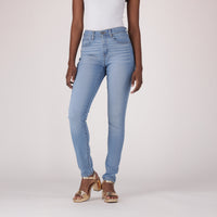 LEVI'S® WOMEN'S CURVY HIGH-RISE SUPER SKINNY - MED INDIGO - WORN IN