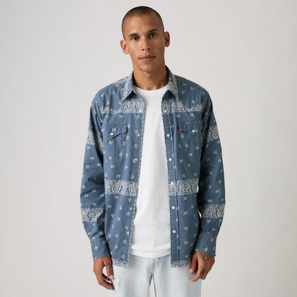 LEVI'S® MEN'S CLASSIC STANDARD FIT WESTERN SHIRT - MULTI COLOUR