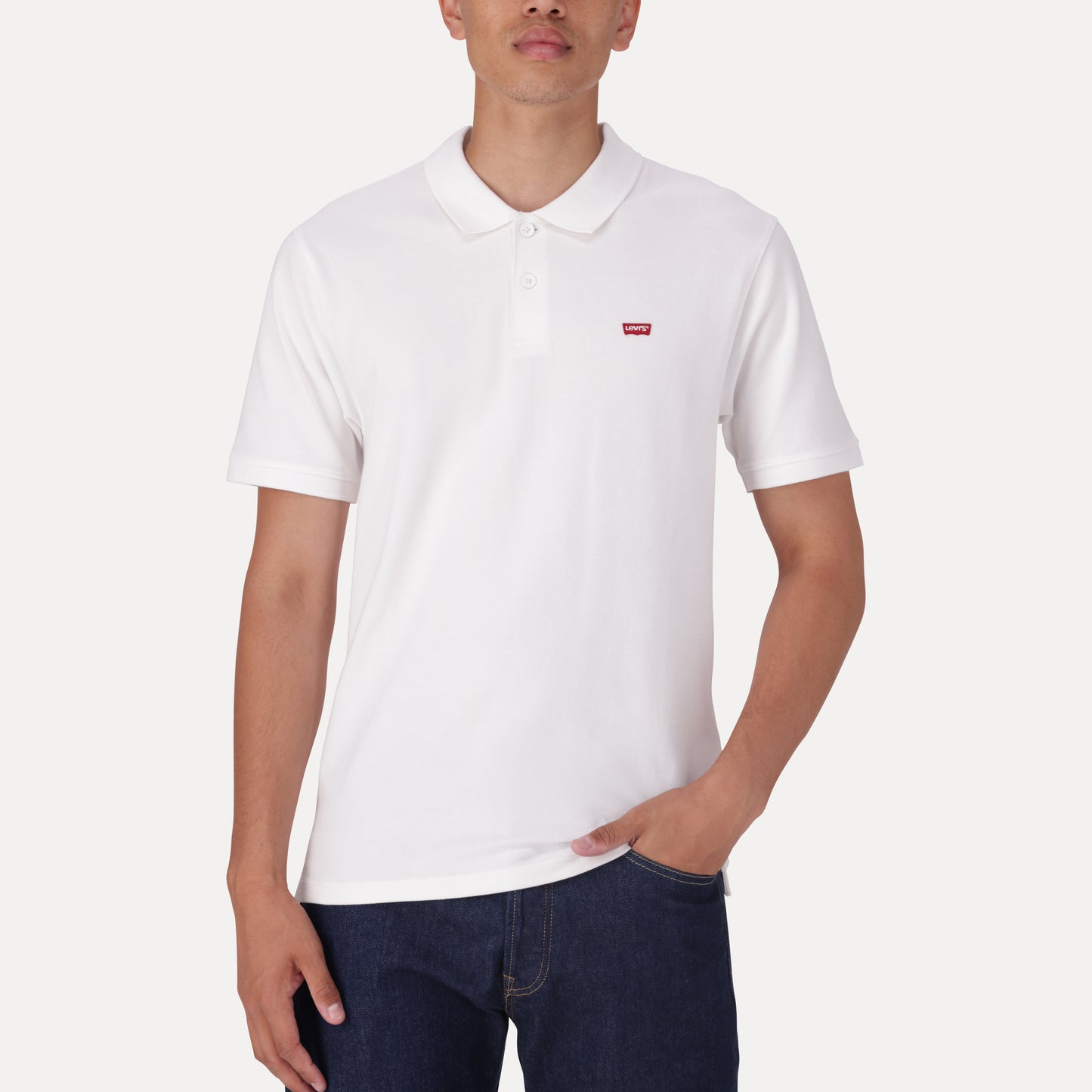 LEVI'S® MEN’S SLIM HOUSEMARK POLO SHIRT - BLUE