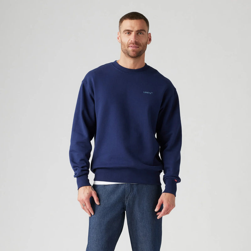 LEVI'S® MEN'S AUTHENTIC CREWNECK SWEATSHIRT - BLUE