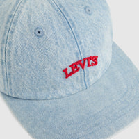 LEVI'S® WOMEN'S BAYVIEW CAP - LIGHT INDIGO - FLAT FINISH