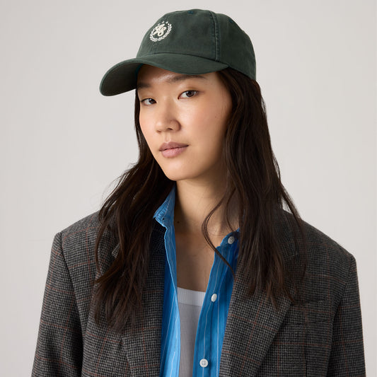 LEVI'S® WOMEN'S VARSITY BASEBALL CAP - GREENS