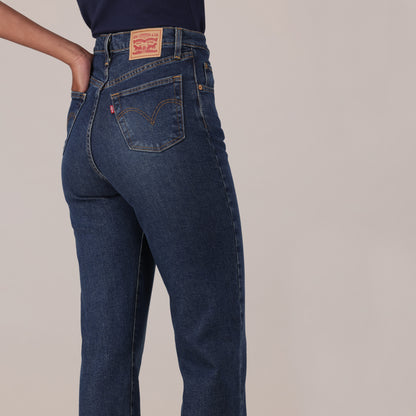LEVI'S® WOMEN'S 501® ORIGINAL JEANS - MED INDIGO - WORN IN
