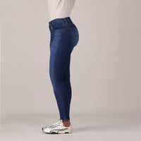 LEVI'S® WOMEN'S CURVY SKINNY  - DARK INDIGO  WORN IN
