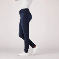 LEVI'S® WOMEN'S CURVY HIGH-RISE SUPER SKINNY - DARK INDIGO - WORN IN